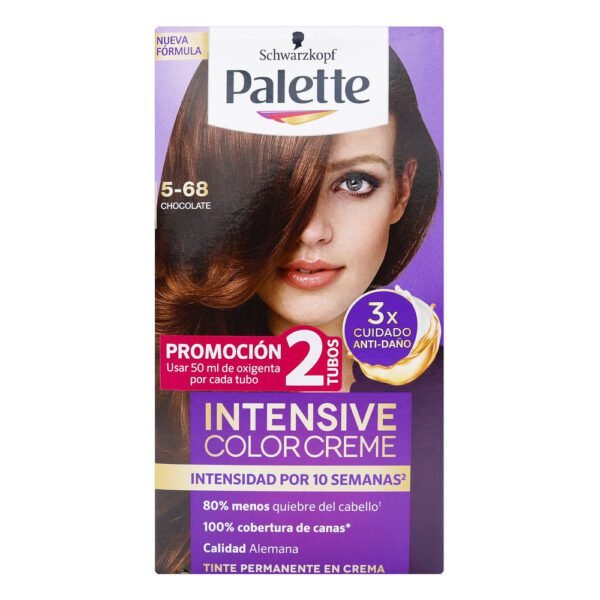 PALETTE Color Creme Doble Tubo 5-68 Chocolate