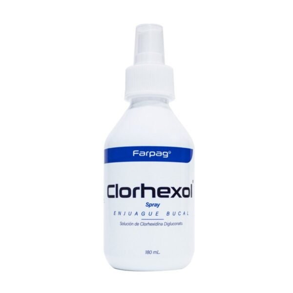 Enjuague Bucal CLORHEXOL 0.2% Spray 180mL