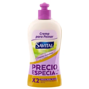 Crema para Peinar SAVITAL COMPLEJO HIALURONICO 275ML