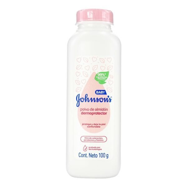 TALCO JJ BABY POLVO DE ALMIDON 100 GRS